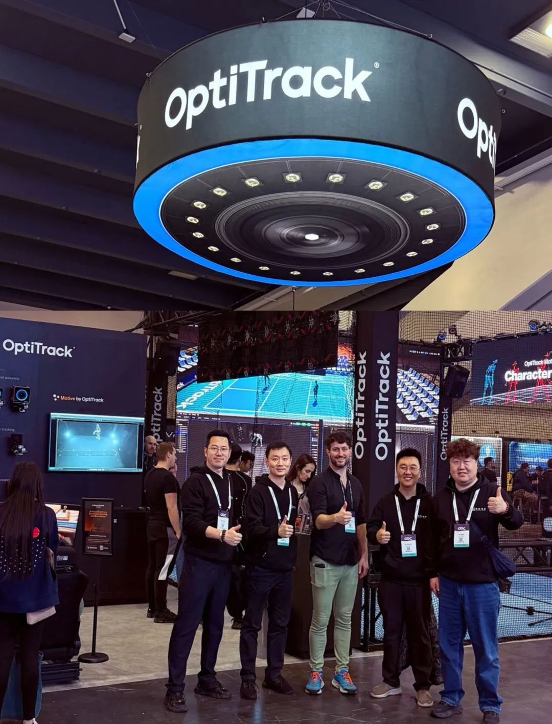 GDC 2025丨黄金城集团·虚拟动点重磅发布OptiTrack光学与无标记融合动作捕捉解决方案
