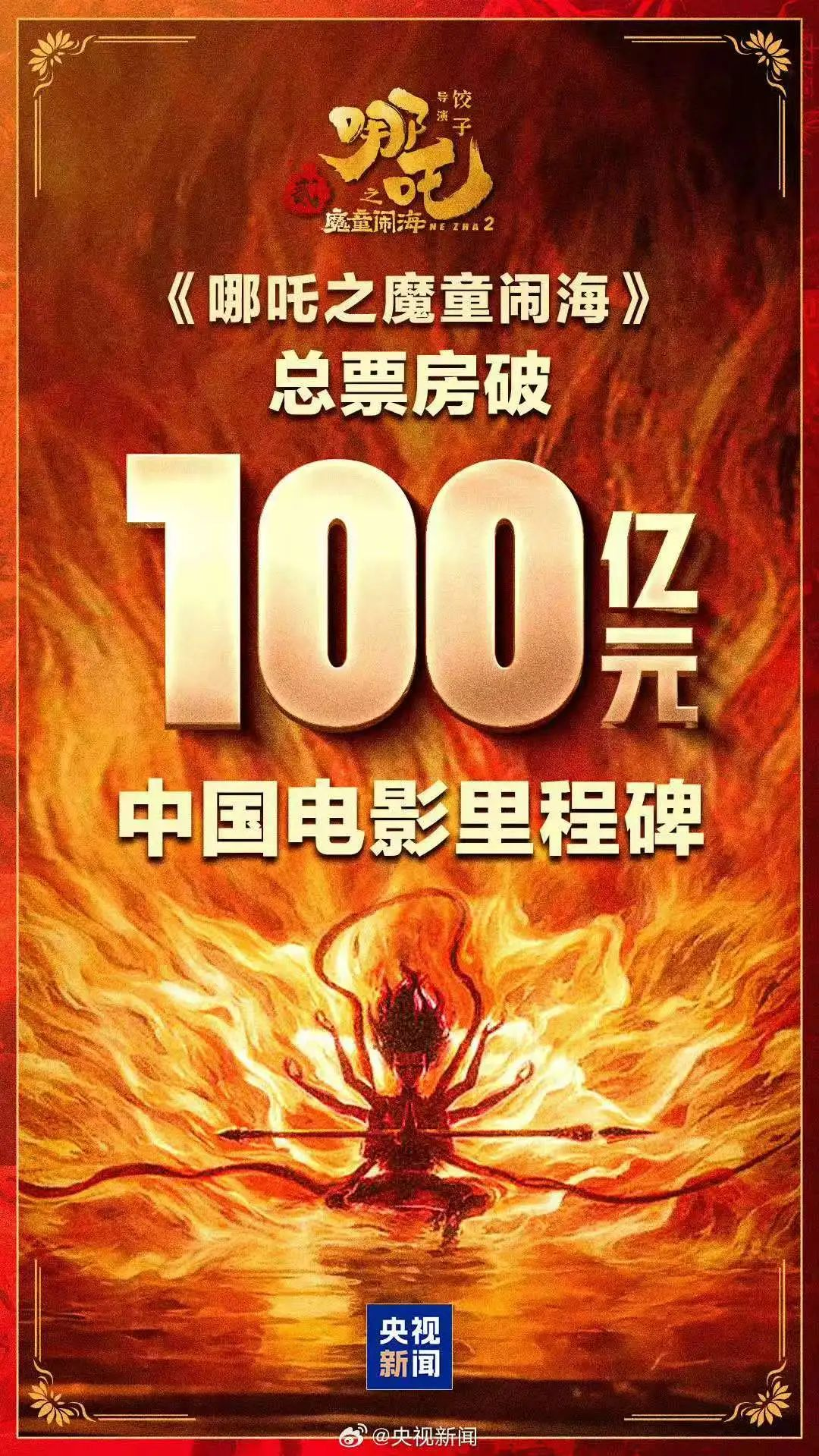 《哪吒2》百亿票房重燃中国电影产业！黄金城集团深度布局为电影工业化强势赋能