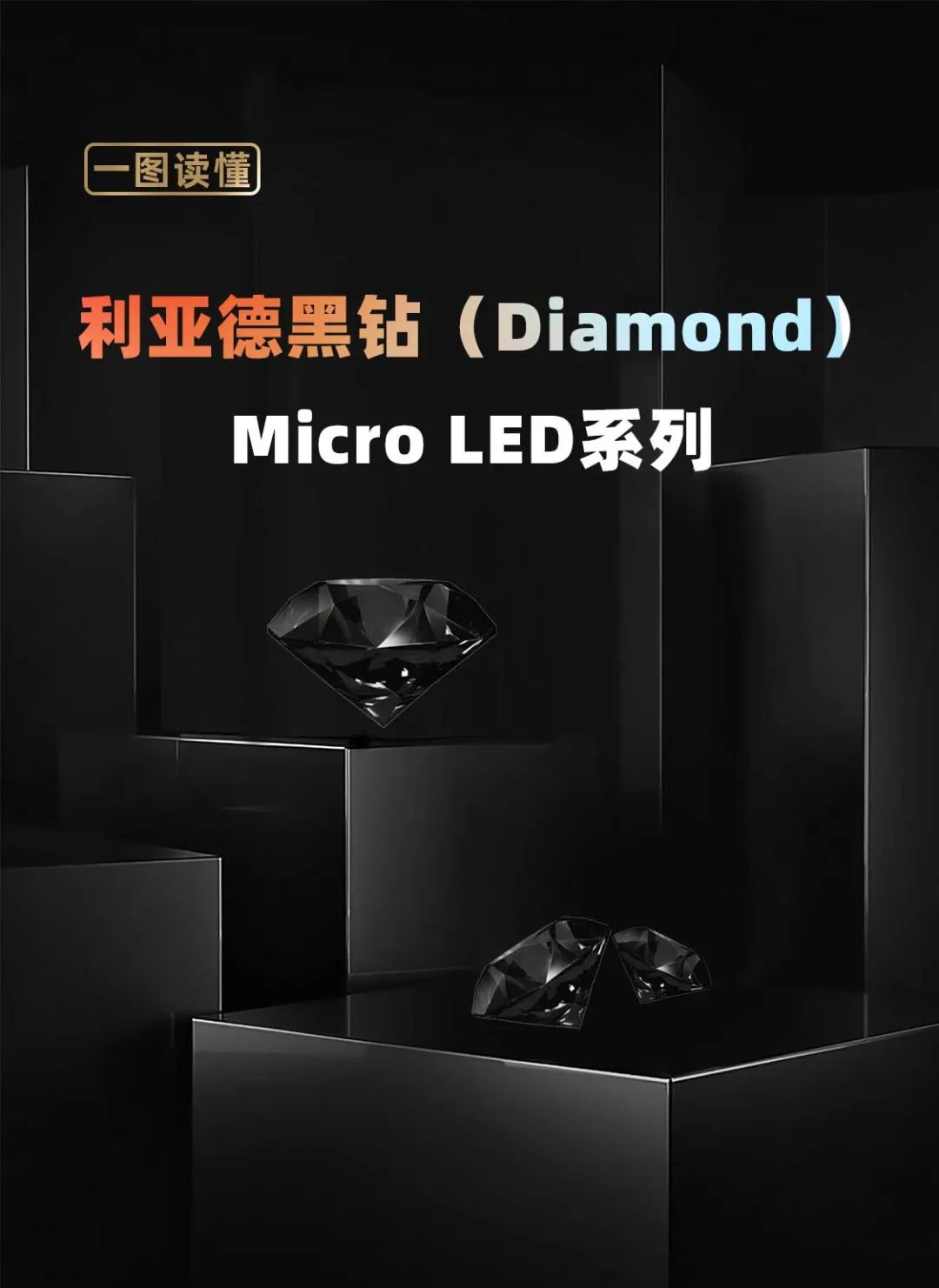 黄金城集团面向全球发布第二代Micro LED显示技术——黄金城集团黑钻（Diamond）系列